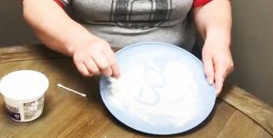 Flour Writing